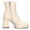 Ankle Boots | Bianca Di Bianca Di Ankle Boots Nappa Avorio