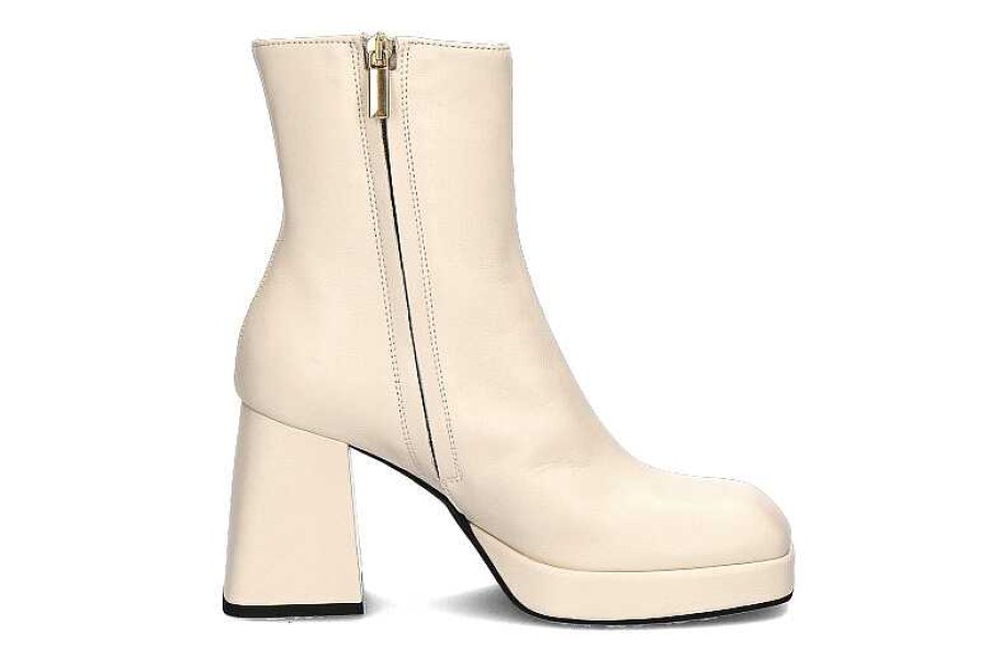 Ankle Boots | Bianca Di Bianca Di Ankle Boots Nappa Avorio