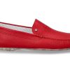 Moccasins | Aldo Brue Aldo Brue Moccasin Vitello Cervo Rosso