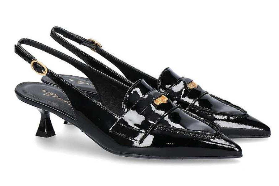 Pumps | Bianca Di Bianca Di Sling Pumps Vernice Nero