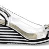 Sandals | Azurée Cannes Azuree Cannes Platform Sole Molia 8Anb Compo- Noir/Blanc