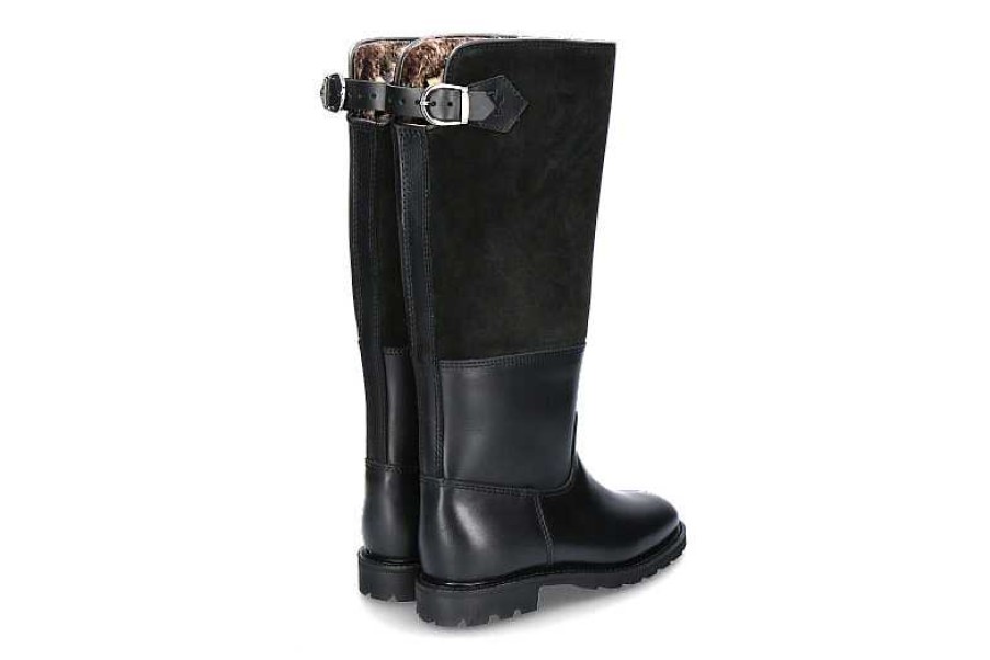 Warm Lining | Ludwig Reiter Ludwig Reiter Stiefel Gefuttert "Forsterstiefel Schwarz"