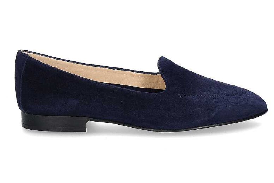 Flats | ScarpaRossa Scarparossa Slipper Benito Camoscio Blue Navy