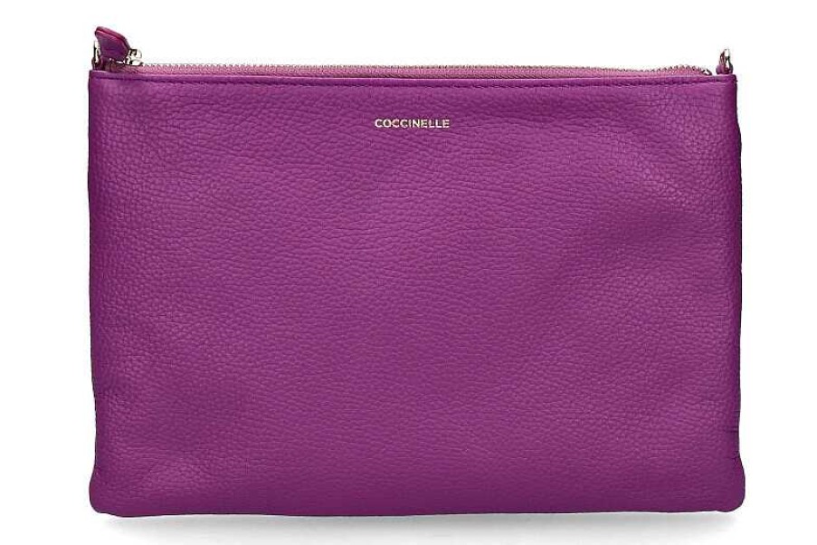 Hand Bags | Coccinelle Coccinelle Clutch Best Crossbody Medium Dahlia