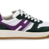 Sneakers | Hogan Hogan Sneaker H630 Allacciato White Green Purple