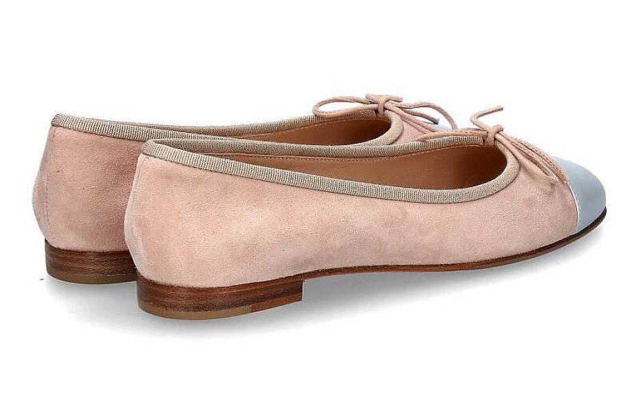 Ballet Flats | Unützer Unutzer Ballerina Nappa Rosebeige Avio