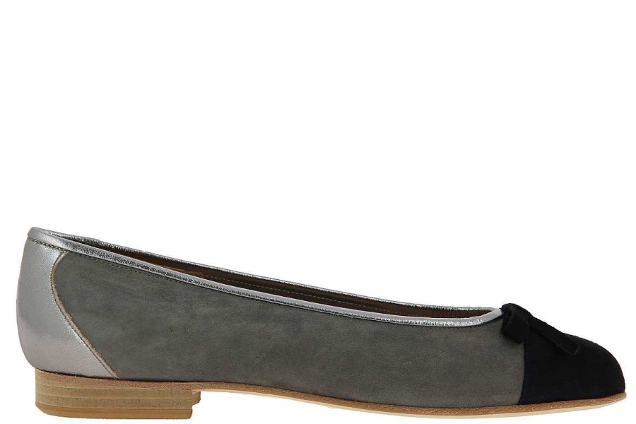 Ballet Flats | Lorbac Lorbac Ballerina Molly Grey Blu