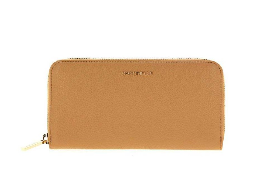 Wallets | Coccinelle Coccinelle Wallet Vitello Camel