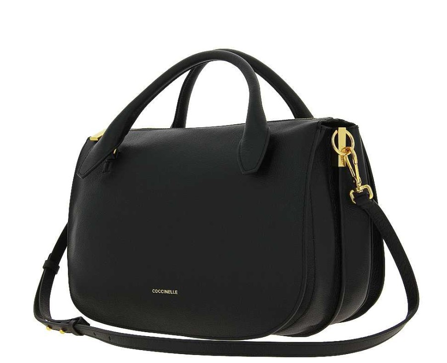 Hand Bags | Coccinelle Coccinelle Bag Smooth Leather Arpege Noir