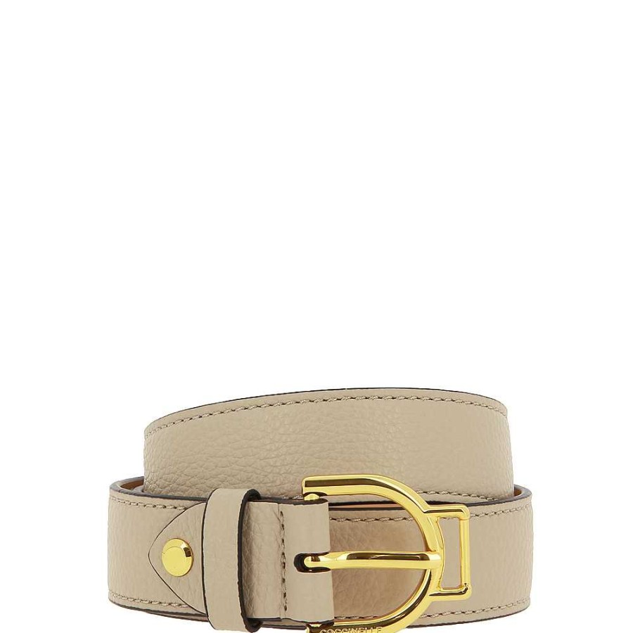 Belts | Coccinelle Coccinelle Gurtel Grainy Powder Pink