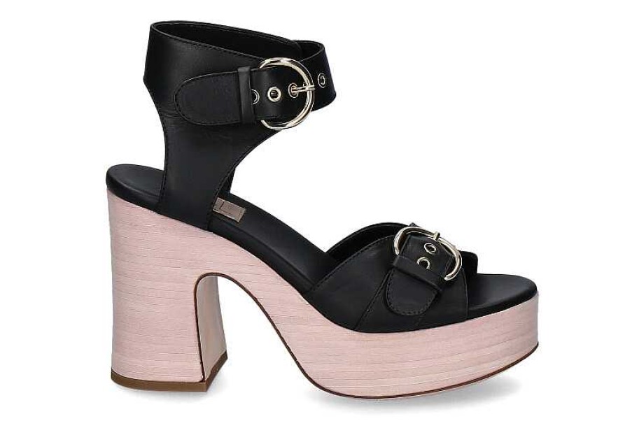 Platform Shoes | AGL Attilio Giusti Leombruni Agl Attilio Giusti Leombruni Sandals Sista Nero