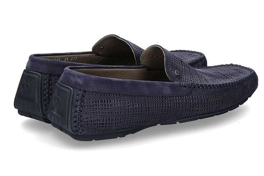 Moccasins | Aldo Brue Aldo Brue Moccasin Bufalo Notte Blu Scuro