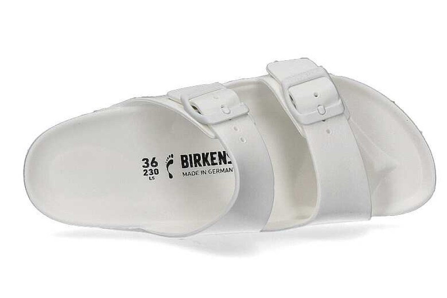 House Slippers | Birkenstock Birkenstock Mules Arizona Schmal Eva White