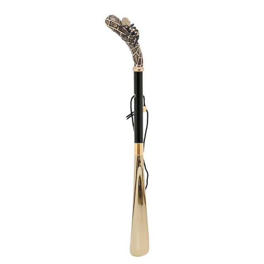 Shoehorn | Pasotti Pasotti Shoe Horn Spider Gold Swarovski