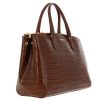 Hand Bags | Coccinelle Coccinelle Bag Sortie Kroko Brown