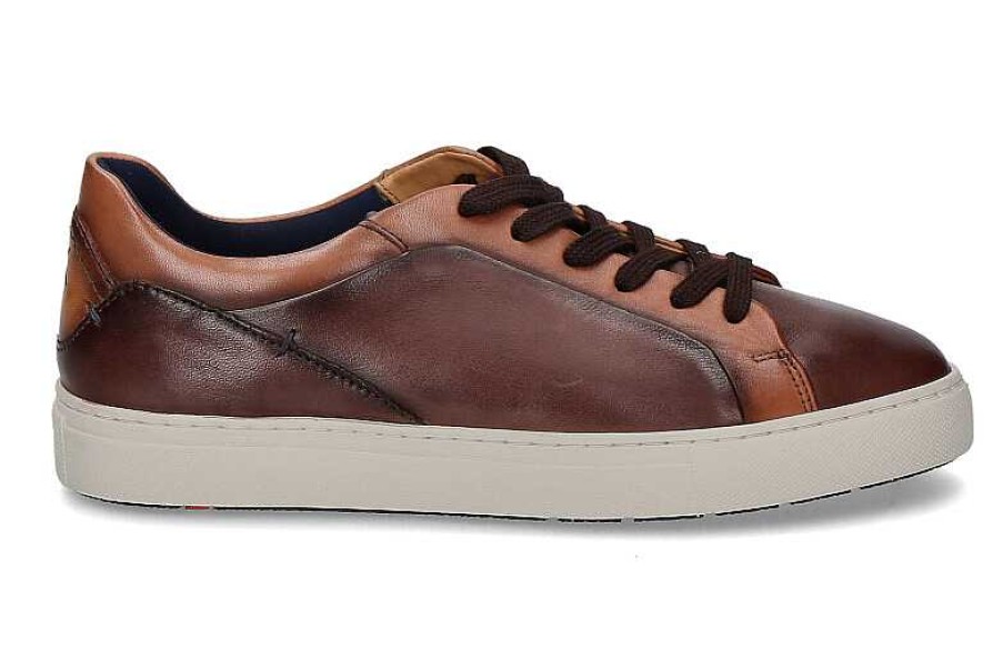 Sneakers | Lloyd Lloyd Sneaker Marlon Crema Calf T.D.Moro Brandy