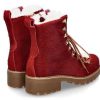 Fur Boots | New Italia Shoes New Italia Boots Lined Brenda Cow- Rot