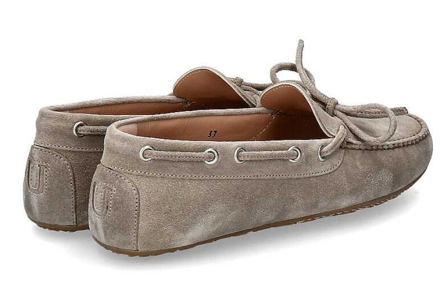 Moccasins | Unützer Unutzer Moccasin Velour 159 Elephante