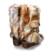 Boots | Diavolezza Diavolezza Fox Fur Boots 601 Red Fox