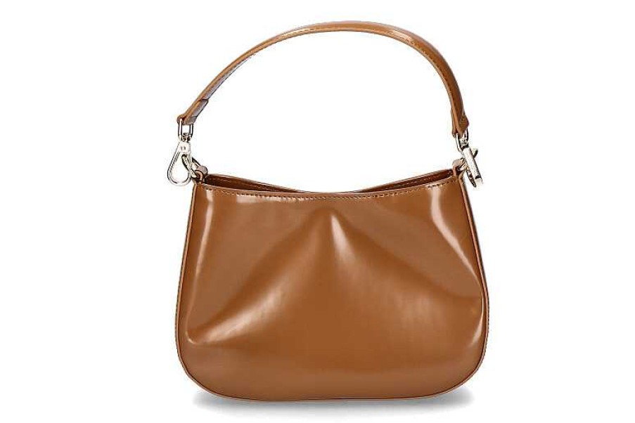 Hand Bags | La Carrie La Carrie Shoulder Bag Gloss Small Abrasive Cuoio