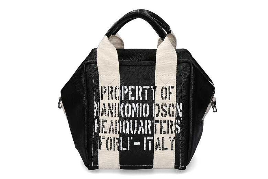 Hand Bags | Manikomio Manikomio Bag Lady24 Black White