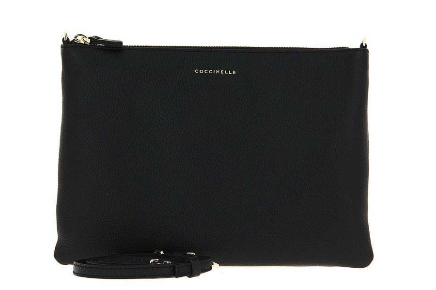 Hand Bags | Coccinelle Coccinelle Clutch Mini Noir