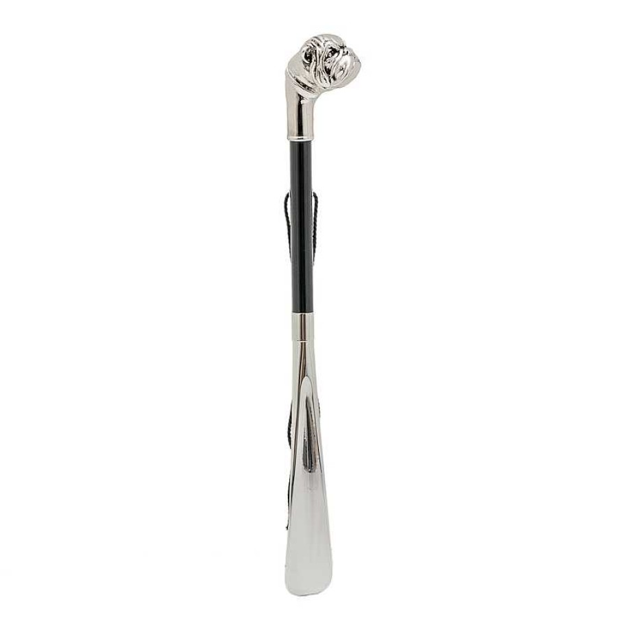 Shoehorn | Pasotti Pasotti Shoehorn Bulldog Silver