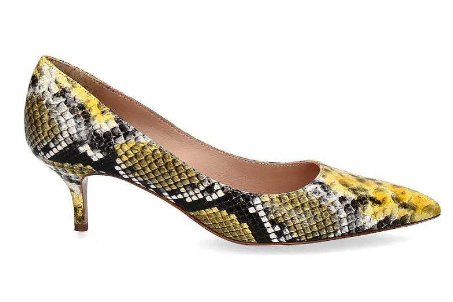 Pumps | Roberto Festa Roberto Festa Pumps Bukoba Pitone Congo Giallo