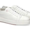 Sneakers | Santoni Santoni Sneaker Leather White