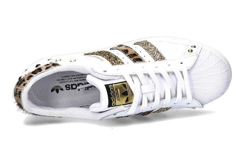 Sneakers | Ballo Da Sola Adidas By Ballodasola Sneaker Superstar White Gold