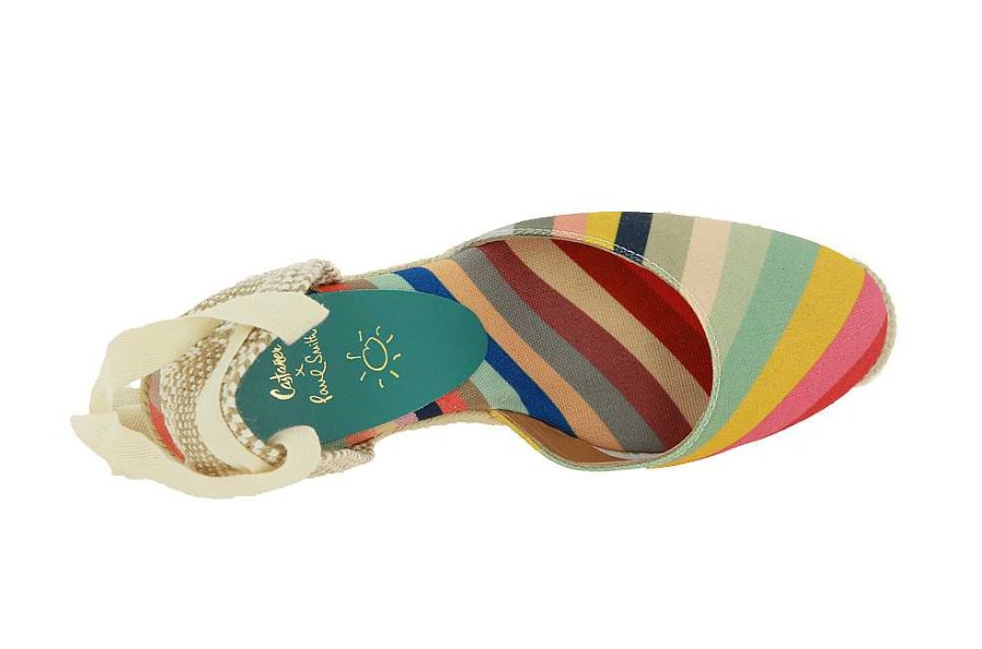 Espadrilles | Castaner Castaner Wedge Sandals Carina Multicolor