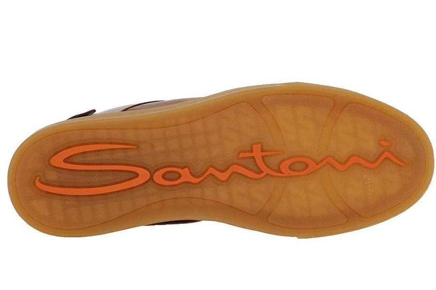 Sneakers | Santoni Santoni Sneaker Mbgt Brown