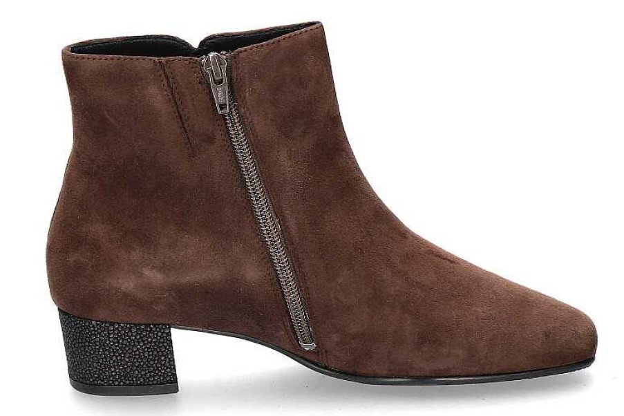 Ankle Boots | Hassia Hassia Ankle Boots Evelyn Darkbrown Bronze