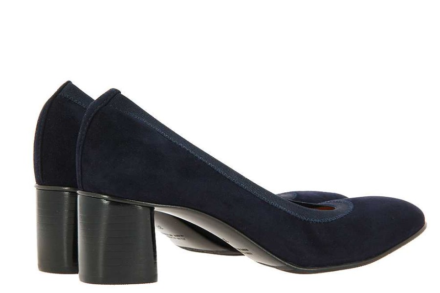 Pumps | Truman's Truman'S Pumps Camosico Blu Classico Elastic