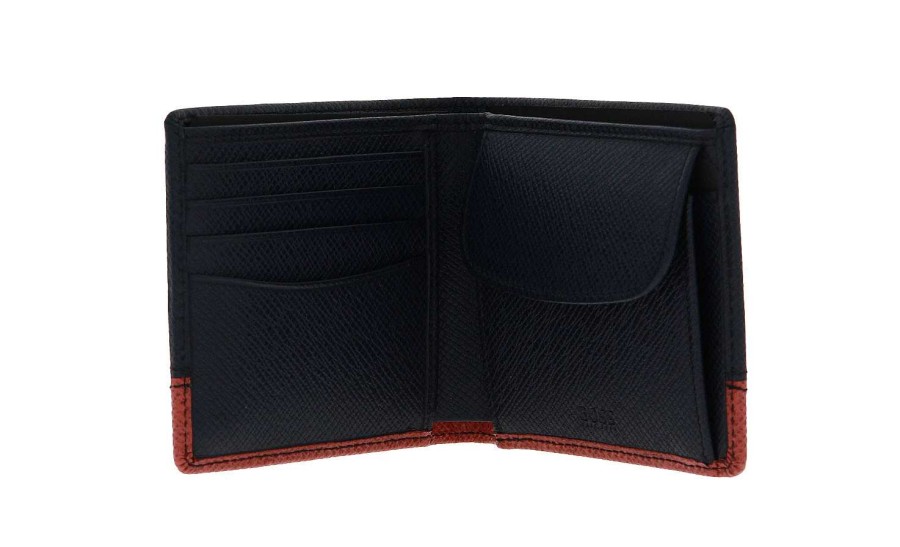 Wallets | Hugo Boss Hugo Boss Wallet Signature Blue Red