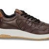 Sneakers | Hogan Hogan Men'S Sneaker Hyperlight Allacciato H- Dunkelbraun