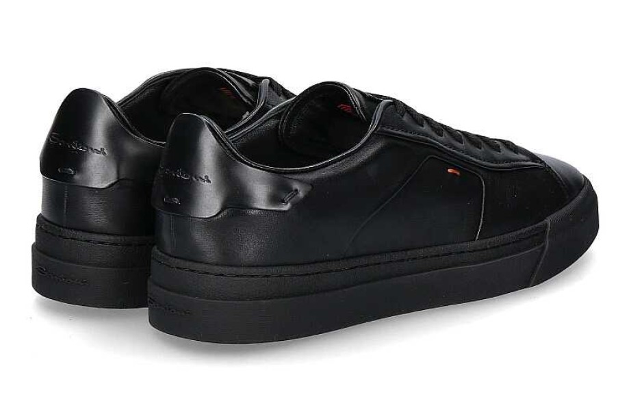 Sneakers | Santoni Santoni Sneaker Mbgt Black