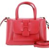 Hand Bags | Hogan Hogan Bag Crossbody Picc 2 Manici Basic Red