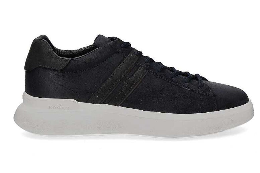 Sneakers | Hogan Hogan Sneaker H580 Allacciato H Slash Dark Blue