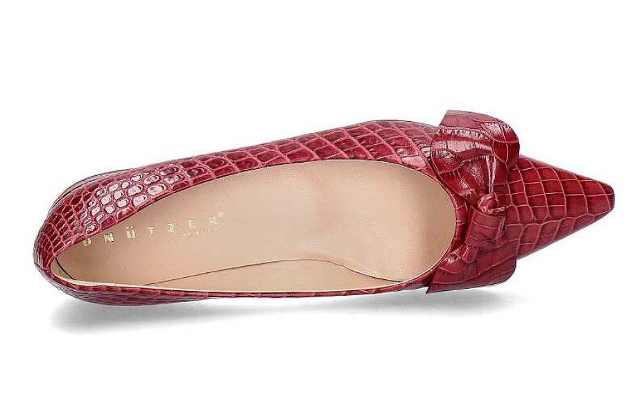 Flats | Unützer Unutzer Ballerina Printed Cocco Bordeaux