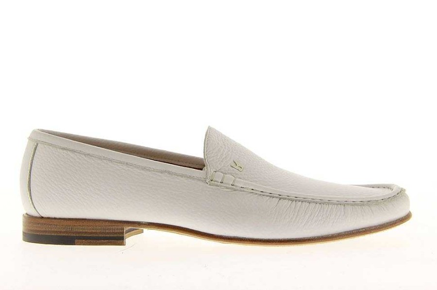 Loafers | Moreschi Moreschi Slipper Cervo Bianco