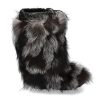 Warm Lining | Oscar Sport Oscar Sport Fur Boots Penelope Nero-Silver