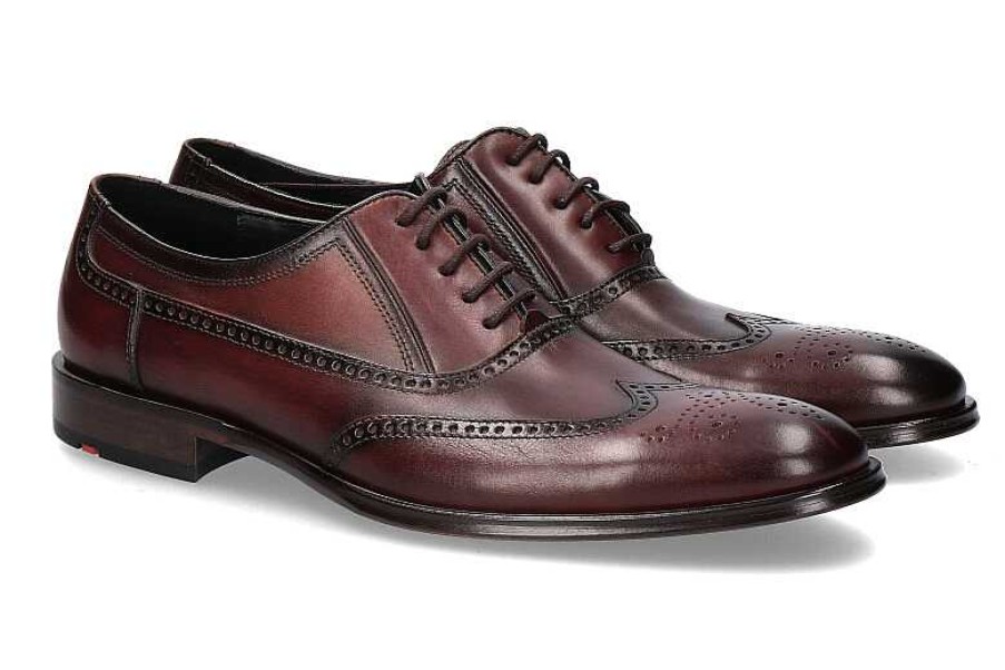 Oxfords | Lloyd Lloyd Lace-Up Leander Umbria Calf Bordo