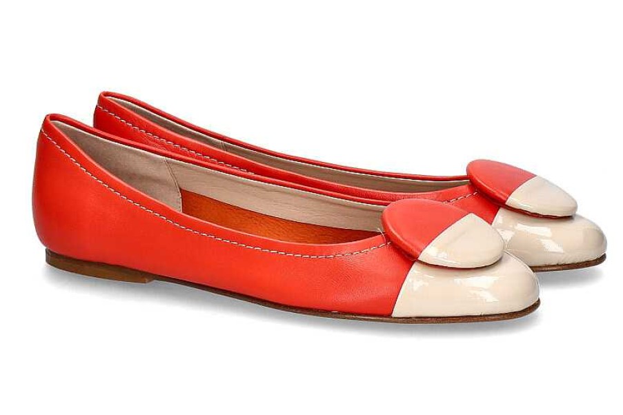 Ballet Flats | Status Status Ballerina Glossy 312 Fuoco/ Splendor Moonlight