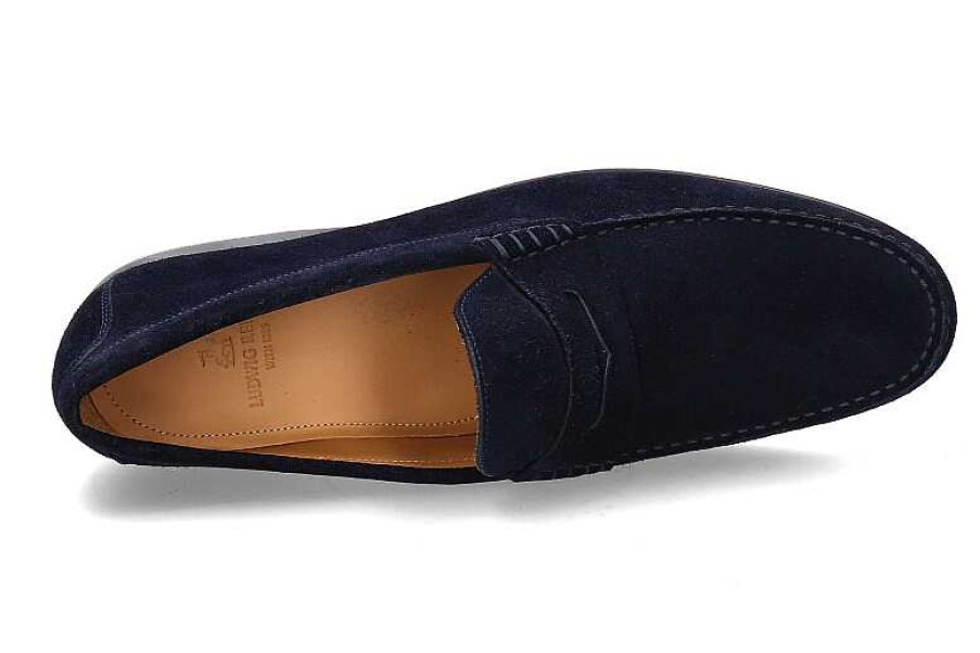 Moccasins | Ludwig Reiter Ludwig Reiter Moccasin Penny Loafer Navy