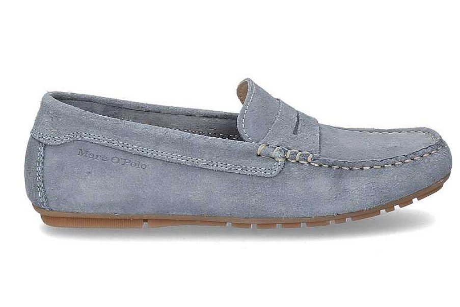 Moccasins | Marc O'Polo Marc O'Polo Moccasin 810 Light Blue