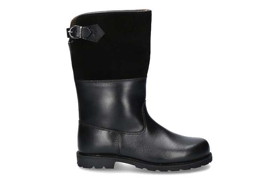 Warm Lining | Ludwig Reiter Ludwig Reiter Boots Lined Maronibrater Juchtenleder Schwarz