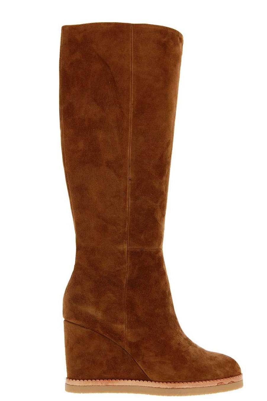 Boots | Lola Cruz Lola Cruz Wedge Boots Cuero Tan