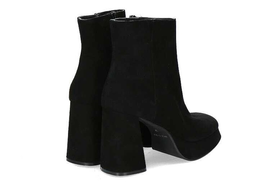 Platform Shoes | Roberto Festa Roberto Festa Platform Ankle Boots Nossa Camoscio Nero