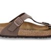 Sandals | Birkenstock Birkenstock Mules Schmal Gizeh Nubuk Mocca